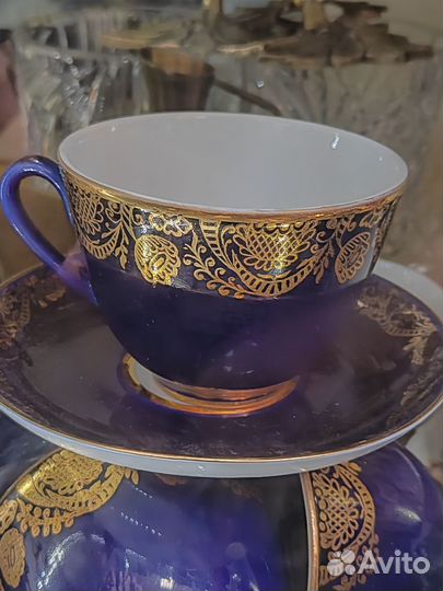 Чайная пара лфз кобальт