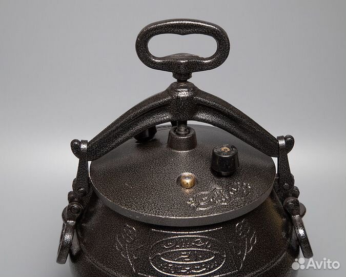 Афганский казан 10 литров черный скороварка
