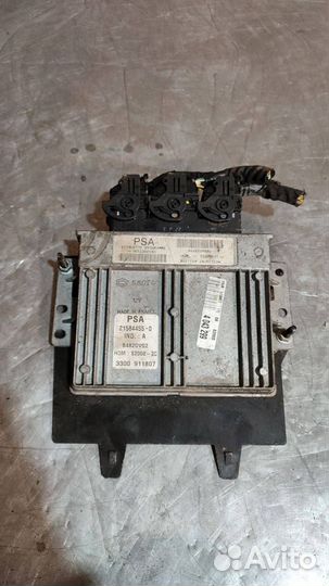 Блок управления двигателем Citroen Xsara рест