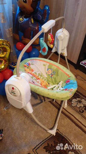 Детские качели Fisher price