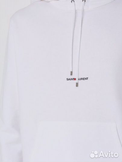 Худи хлопковое Saint Laurent