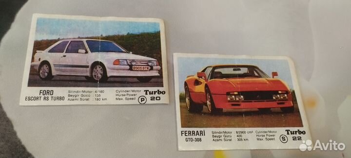 Вкладыши турбо первой серии