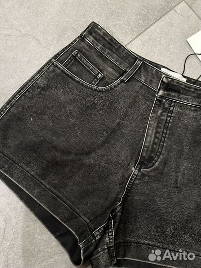 Кожаные шорты lime новые с биркой S