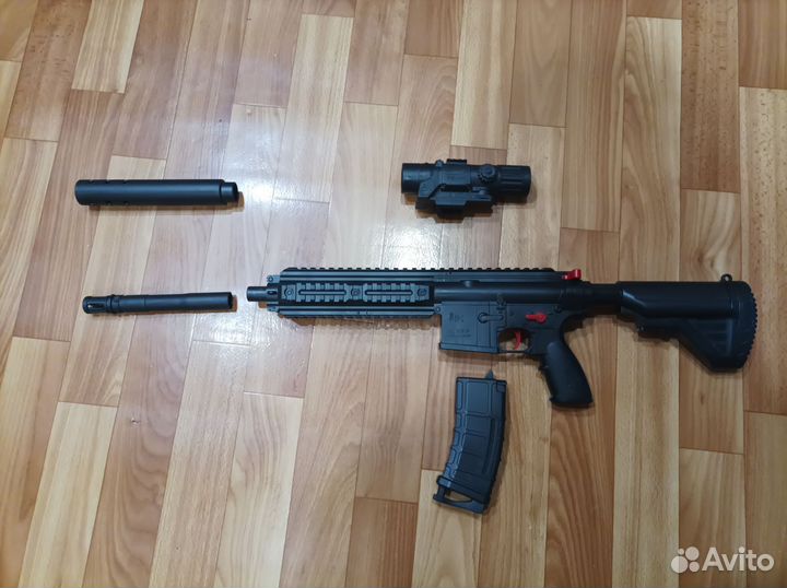 Детский автомат на орбизе HK 416 D