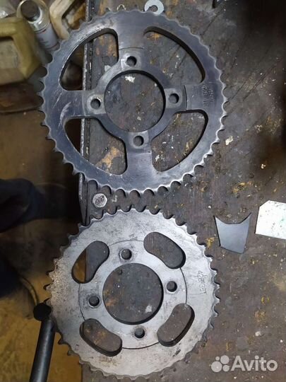 Звёздочка задняя мопед alpha