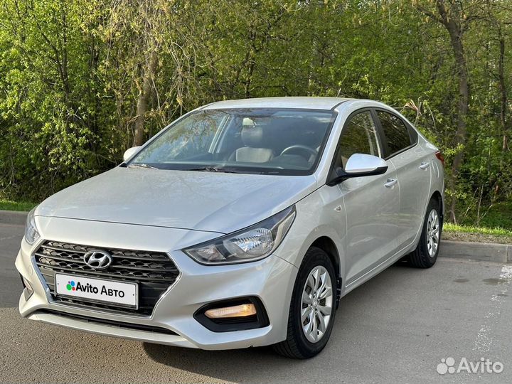 Hyundai Solaris 1.4 AT, 2017, 130 000 км