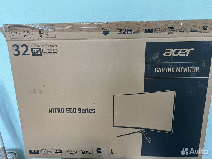 Игровой монитор 165 гц изогнутый