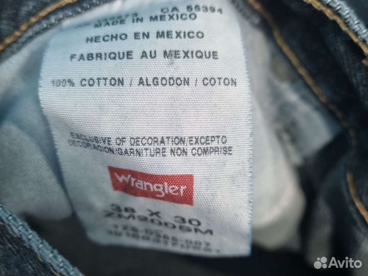 Джинсы мужские wrangler оригинал W38 L30 / W36 L30