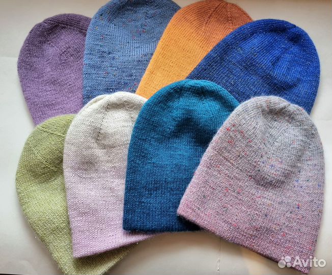 Шапки из мериноса ручной работы