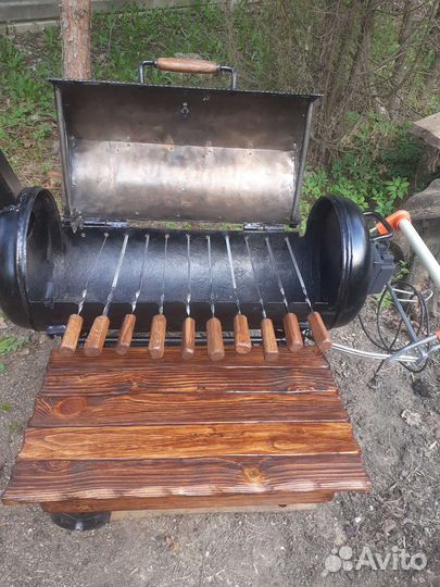 Мангал с электрогрилем