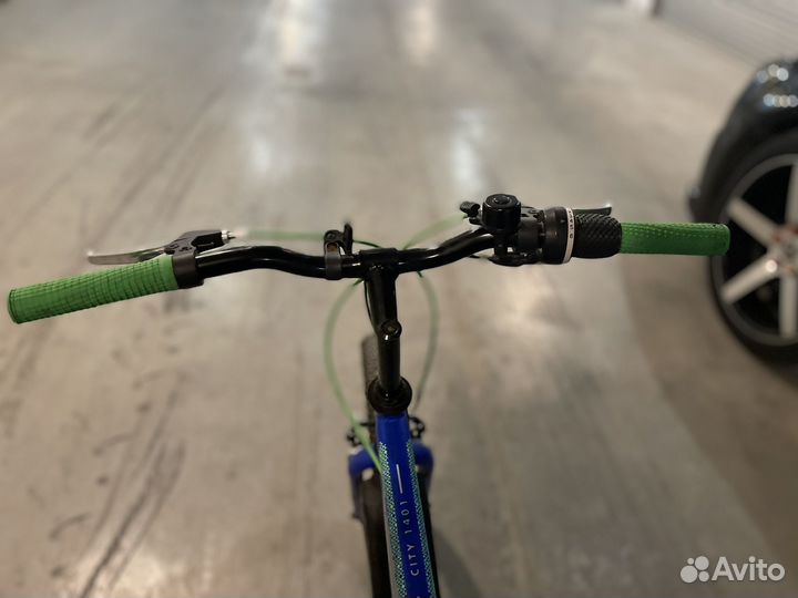 Велосипед подростковый Black aqua