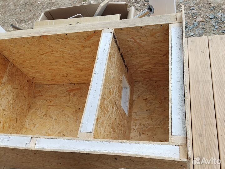 Будка для собаки утепленная