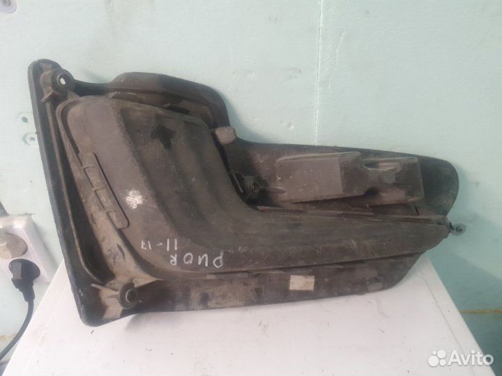 Заглушка бампера передняя правая Kia Rio 3