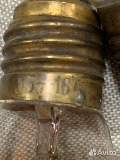 Старинные лампочки Сименс