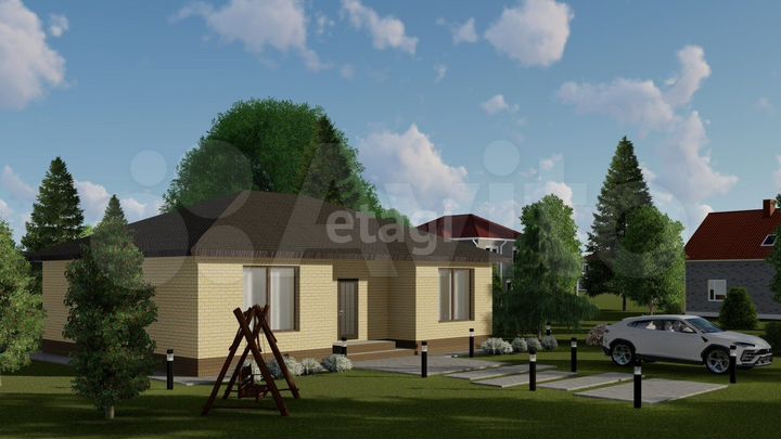 Дом 98 м² на участке 8,3 сот.