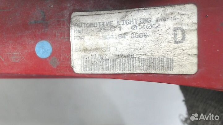 Фонарь (задний) Peugeot 407, 2007