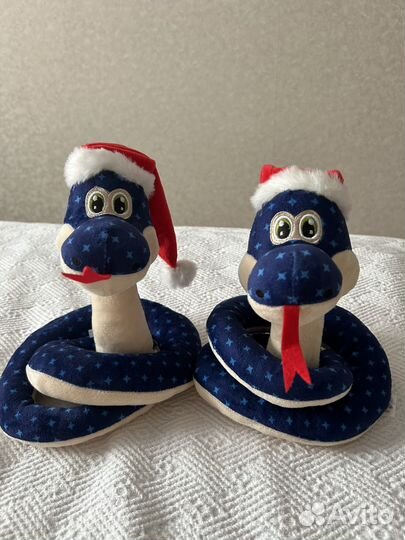 Мягкая игрушка змея символ года