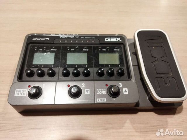 Примочка для гитары Zoom G3X купить в Москве | Хобби и отдых | Авито