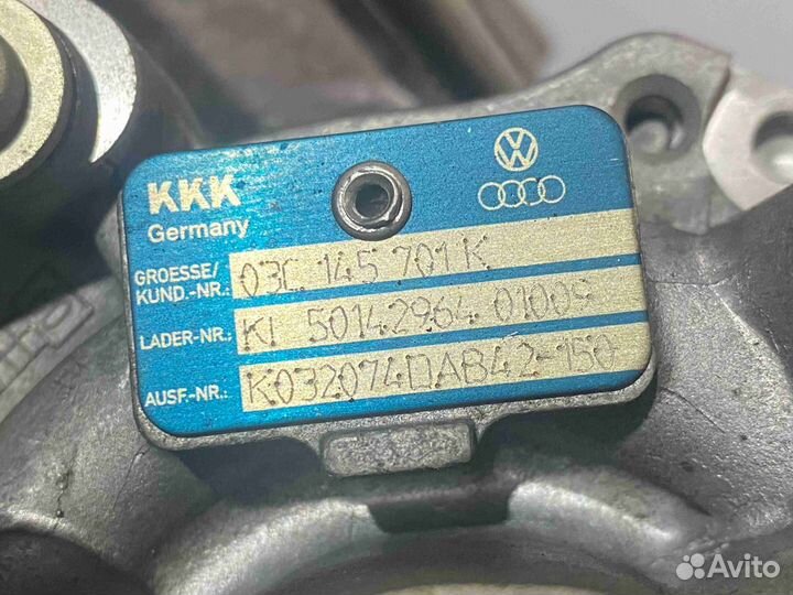 Турбокомпрессор (турбина) Volkswagen Golf V (2003–