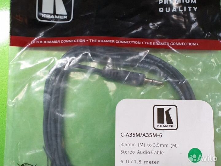 Кабель интерфейсный Kramer C-A35M/A35M-6 новый