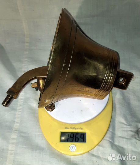 Рында корабельная латунная колокол Швеция