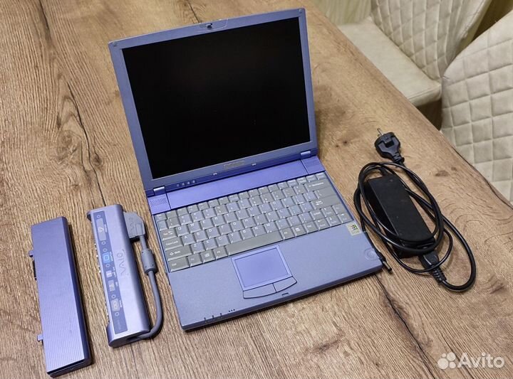 Ретро субноутбук Sony Z505, звук Yamaha, 12 дюймов