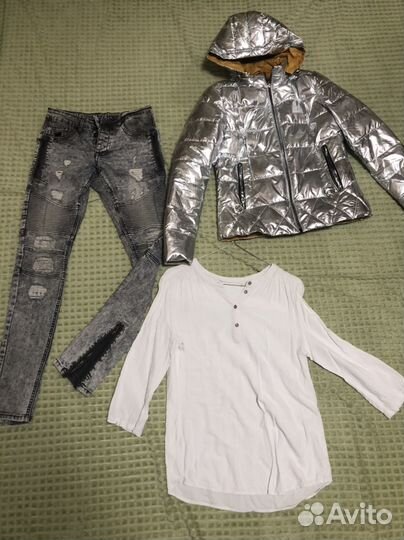 Пакет женских фирменных вещей 44 размер+купальники