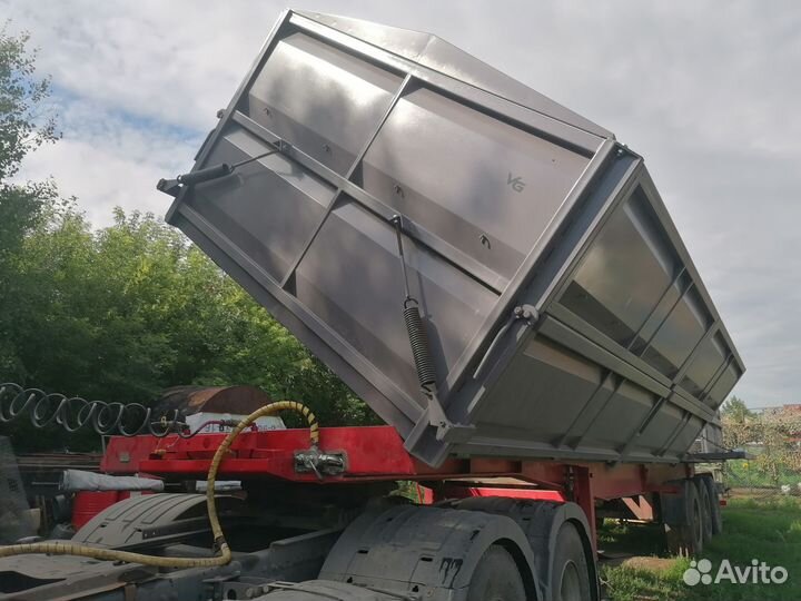 Полуприцеп зерновоз Krone SDP27, 1984