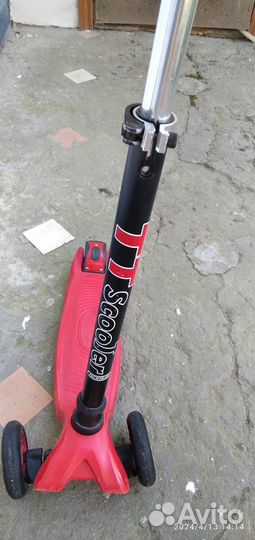 Самокат трехколесный до 60кг