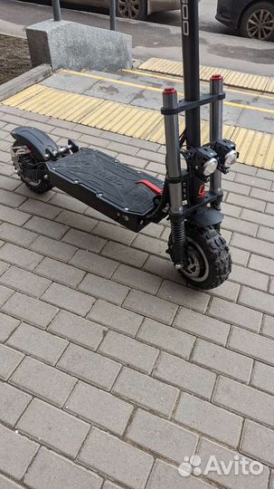 Мощный полноприводный самокат Kugoo GX 5Kw