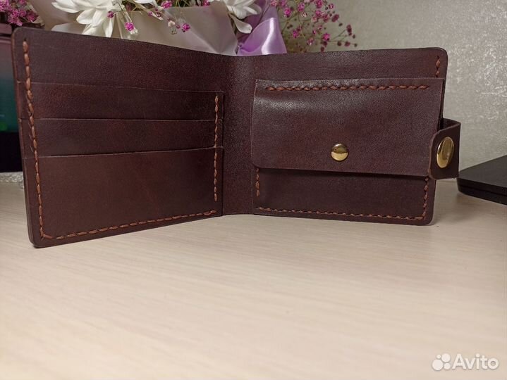 Кошелек натуральная кожа новый