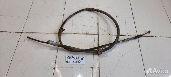 Трос стояночного тормоза левый (Lifan X60)