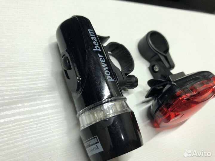 Велофонарь комплект передний + задний