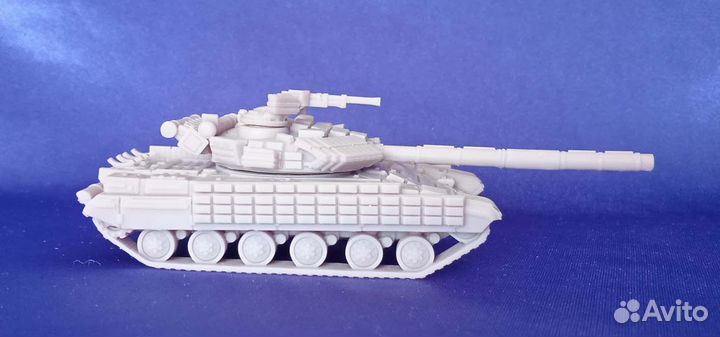 Модель танка Т-64 бв; 1/100 (15 мм)