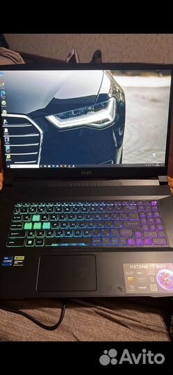 Игровой ноутбук msi katana 17 b12vfk-271xru