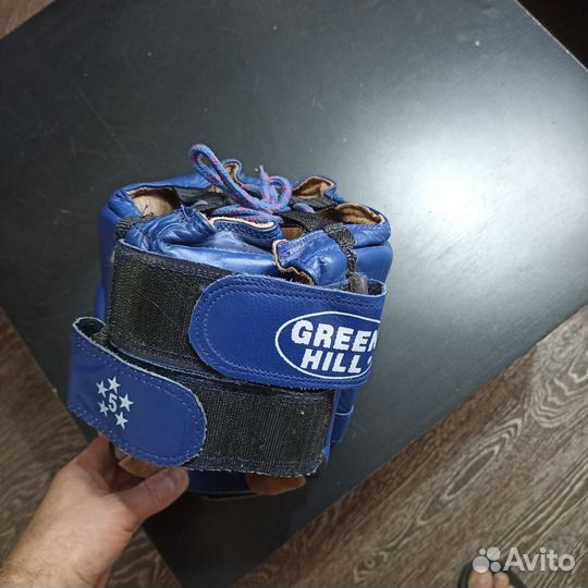 Боксерский шлем green hill