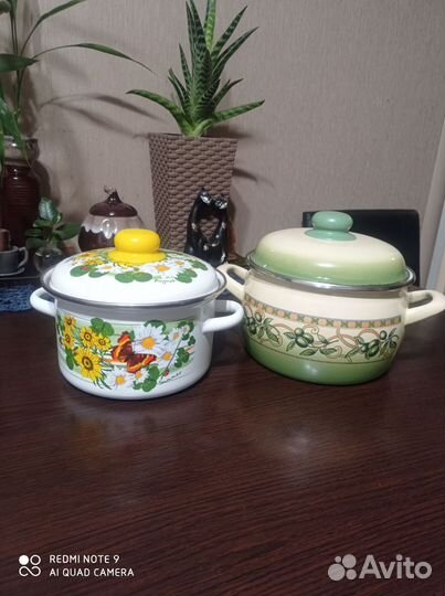 Кастрюля эмалированная 3 литра