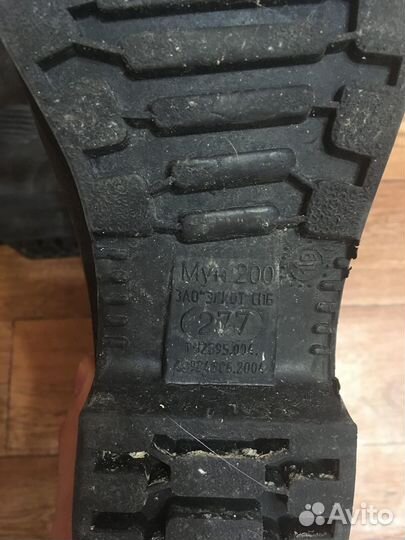 Резиновые сапоги пожарного