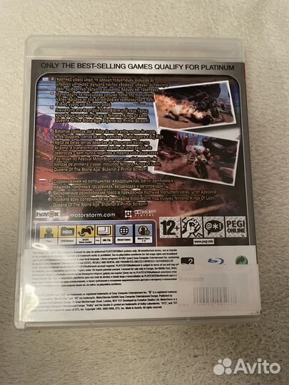 Motorstorm ps3 игра