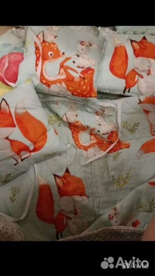 Бортики в детскую кроватку