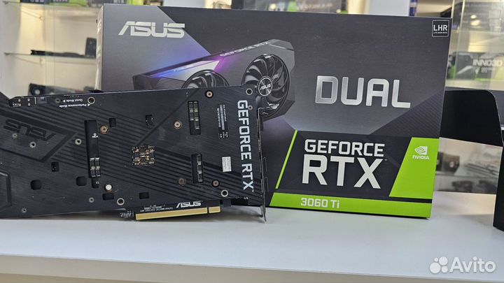 Видеокарта Rtx 3060 ti Asus Dual