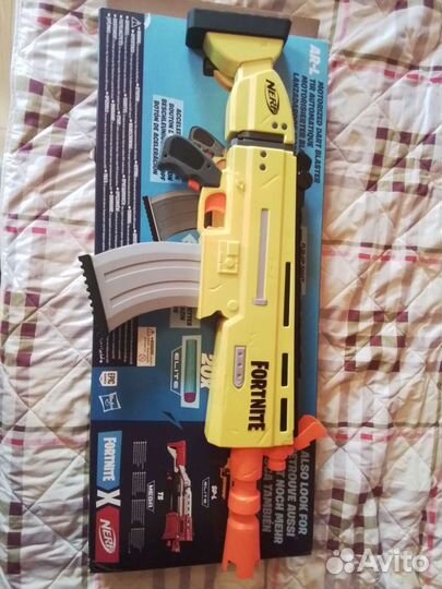 Бластер nerf fortnite AR-L