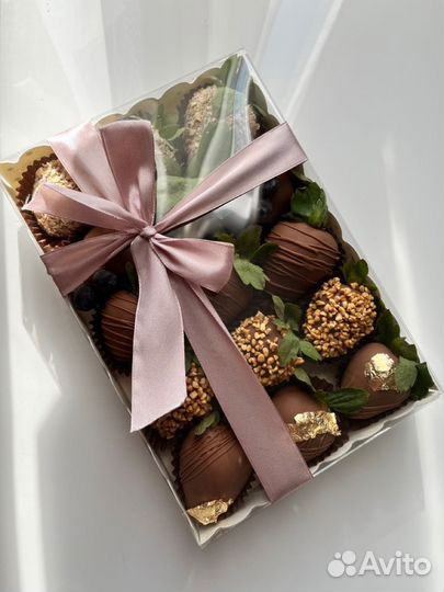 Клубника в шоколаде