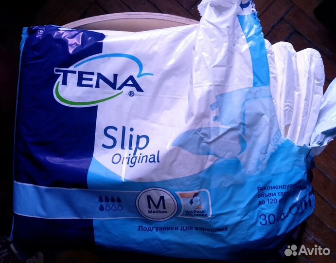 Подгузники для взрослых Tena Slip Original Medium