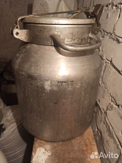 Фляги алюминиевые 40л 6шт 25л 5шт