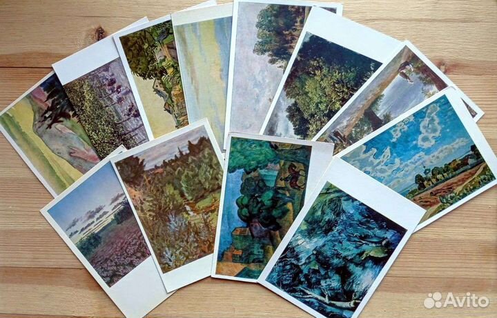 48 винтажных открыток 
