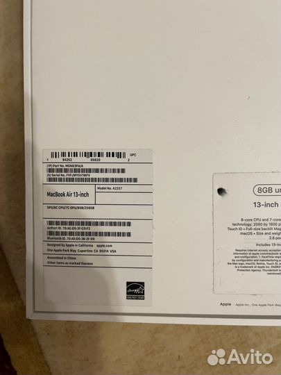 Apple MacBook air 13 2020 m1