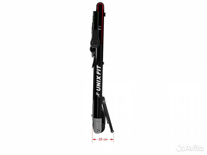 Беговая дорожка unixfit Hi-tech F1 Dark Storm