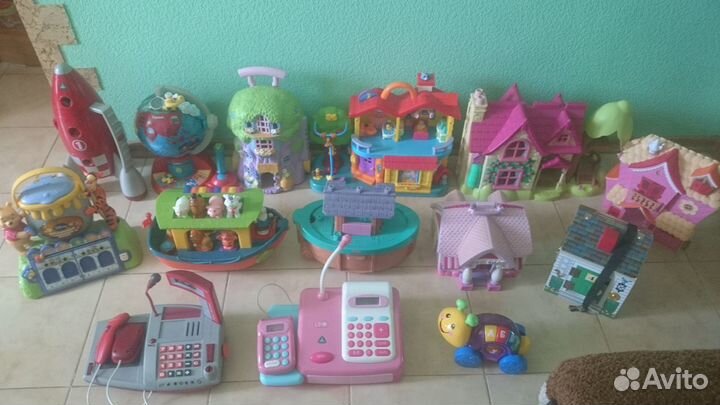Развивающие игрушки в отличном состоянии
