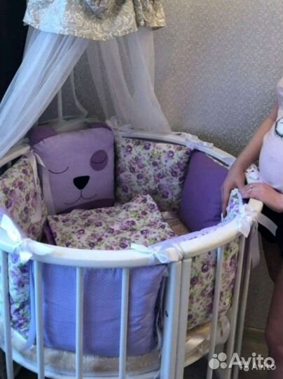 Бортики в кроватку